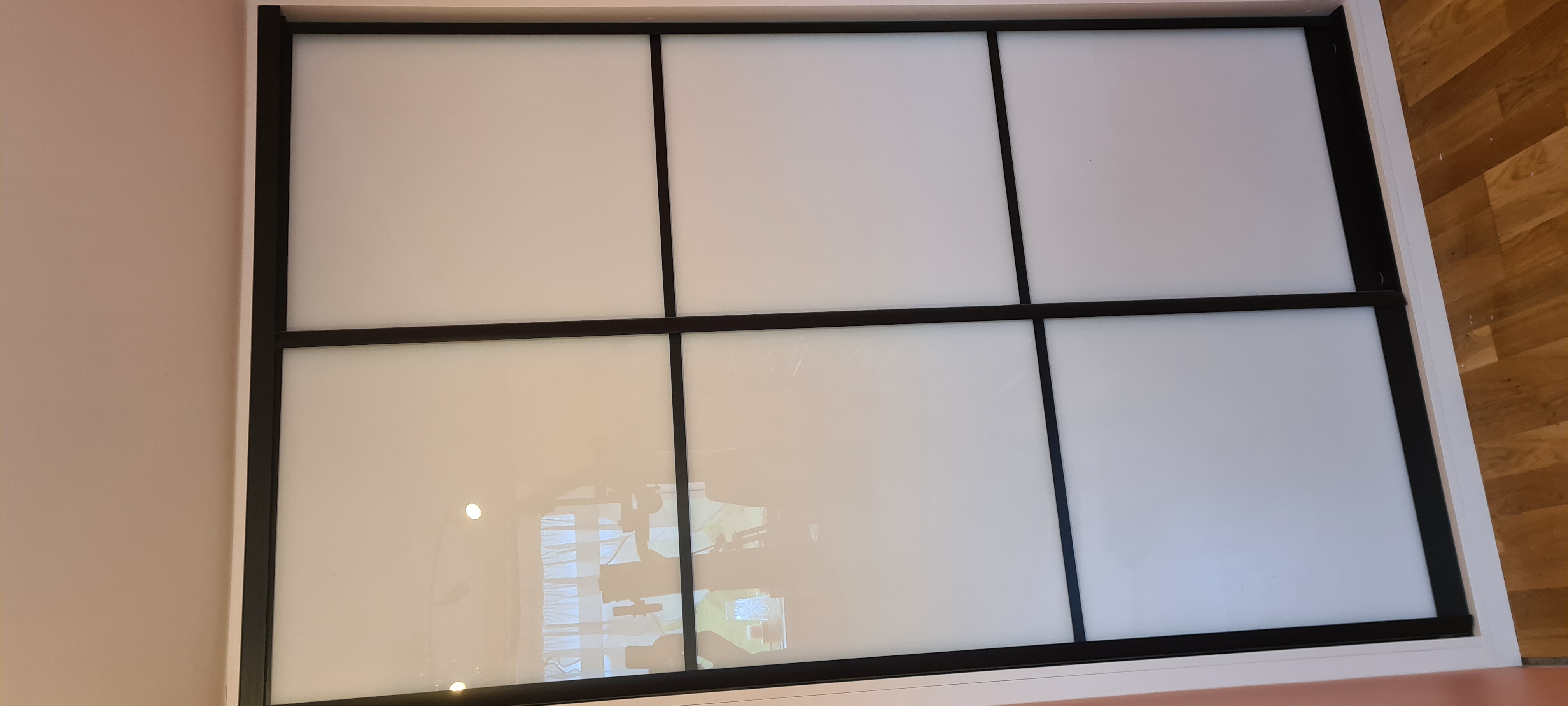 white sliding wardrobe